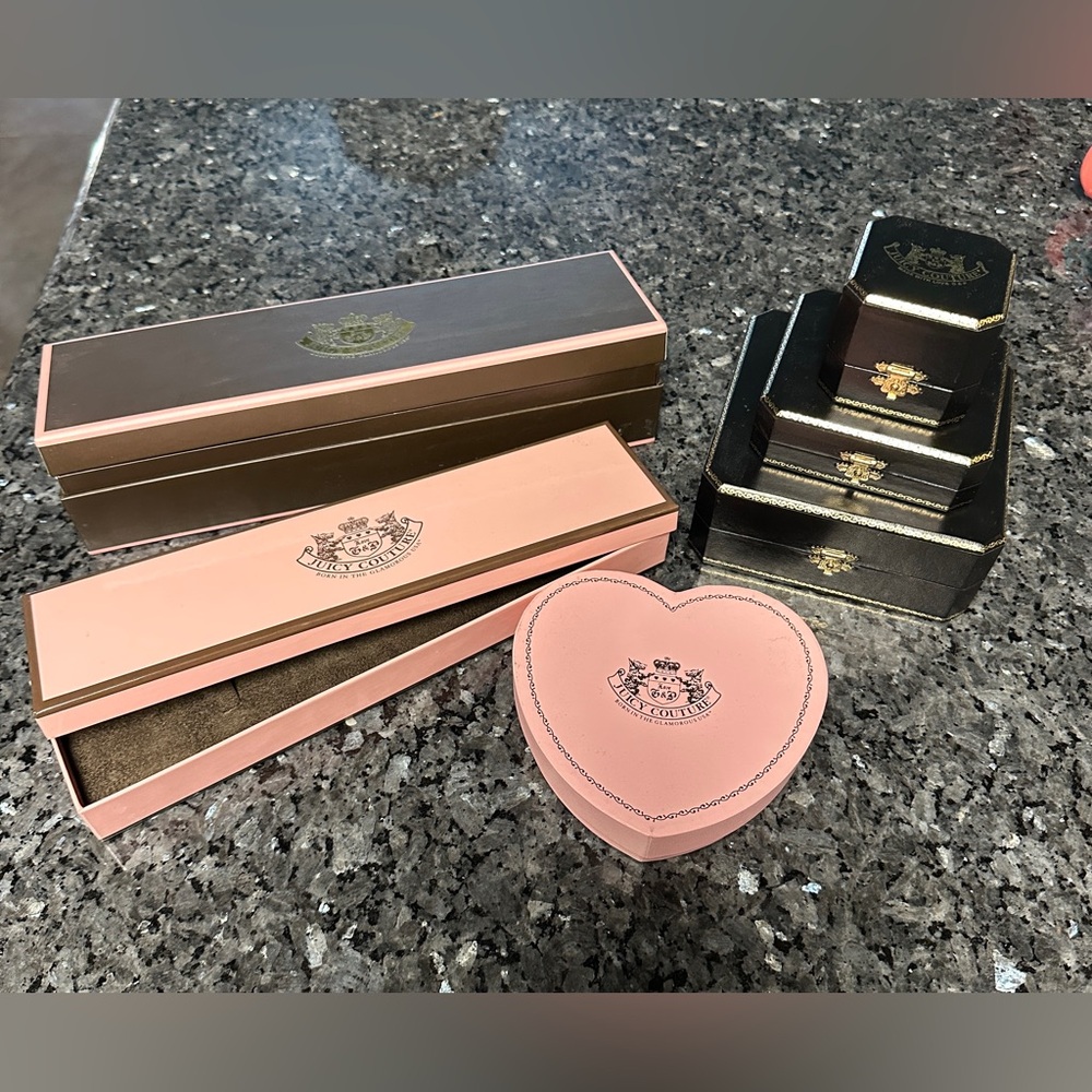 Vintage Juicy Couture boxes